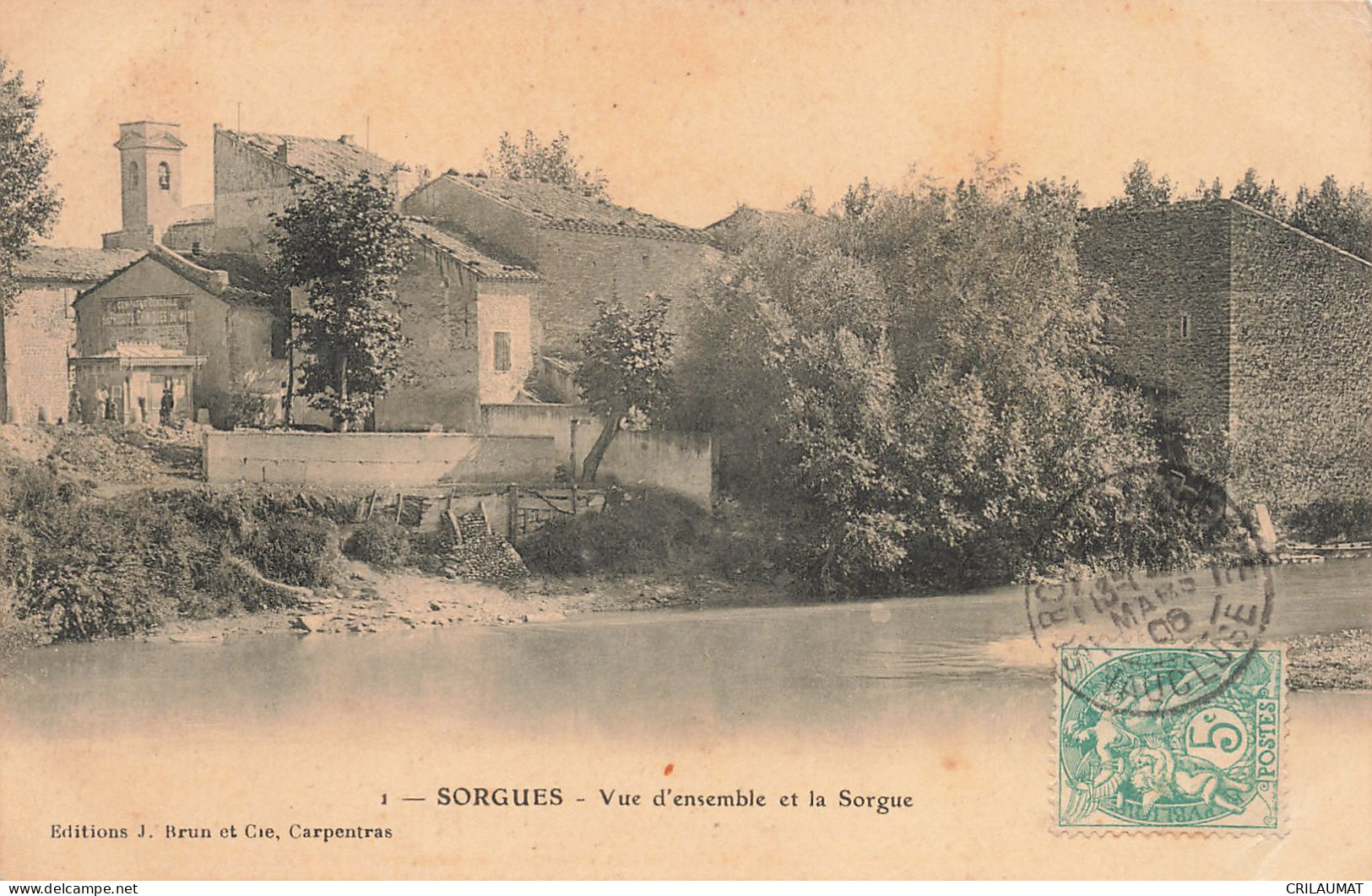 84-SORGUES-N°T5251-H/0213 - Sorgues