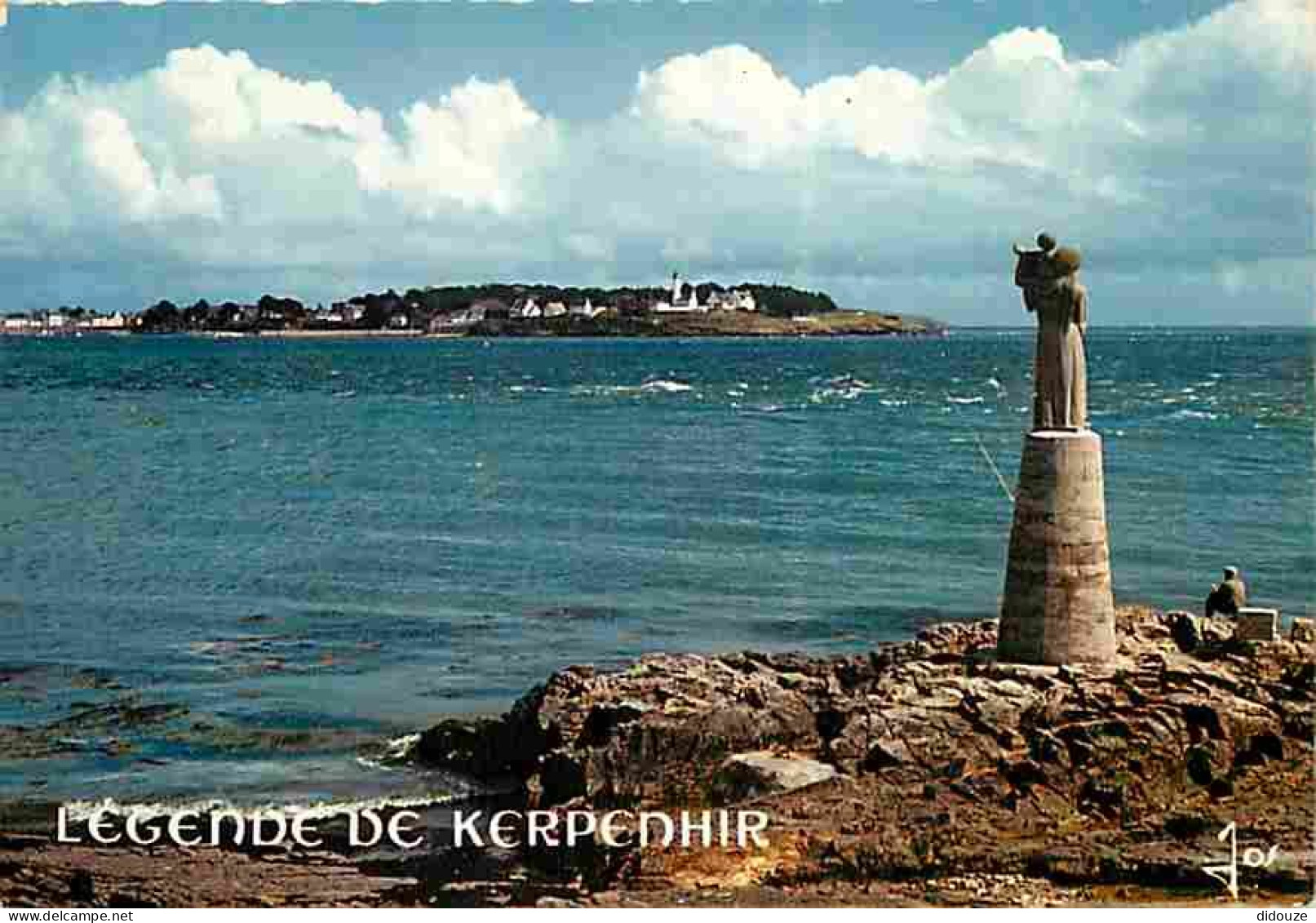 56 - Locmariaquer - Légende De Kerpenhir - Statue De Notre Dame De Kerdro - CPM - Voir Scans Recto-Verso - Locmariaquer