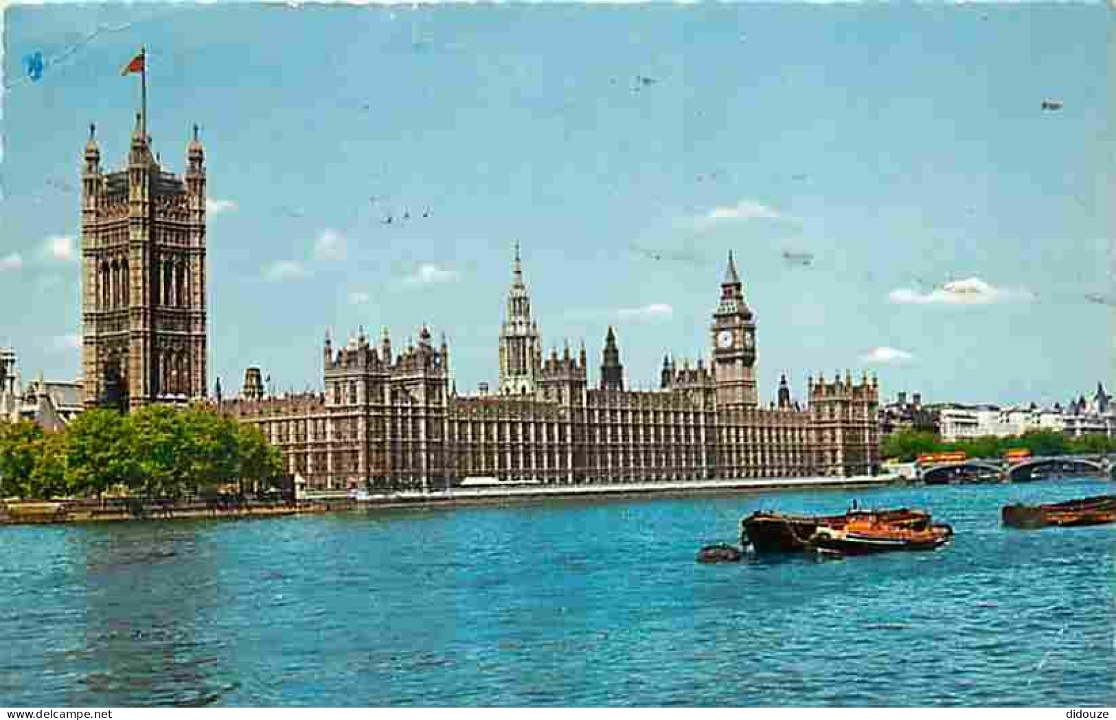 Royaume Uni - London - The Houses Of Parliament - CPM - UK - Voir Scans Recto-Verso - Houses Of Parliament
