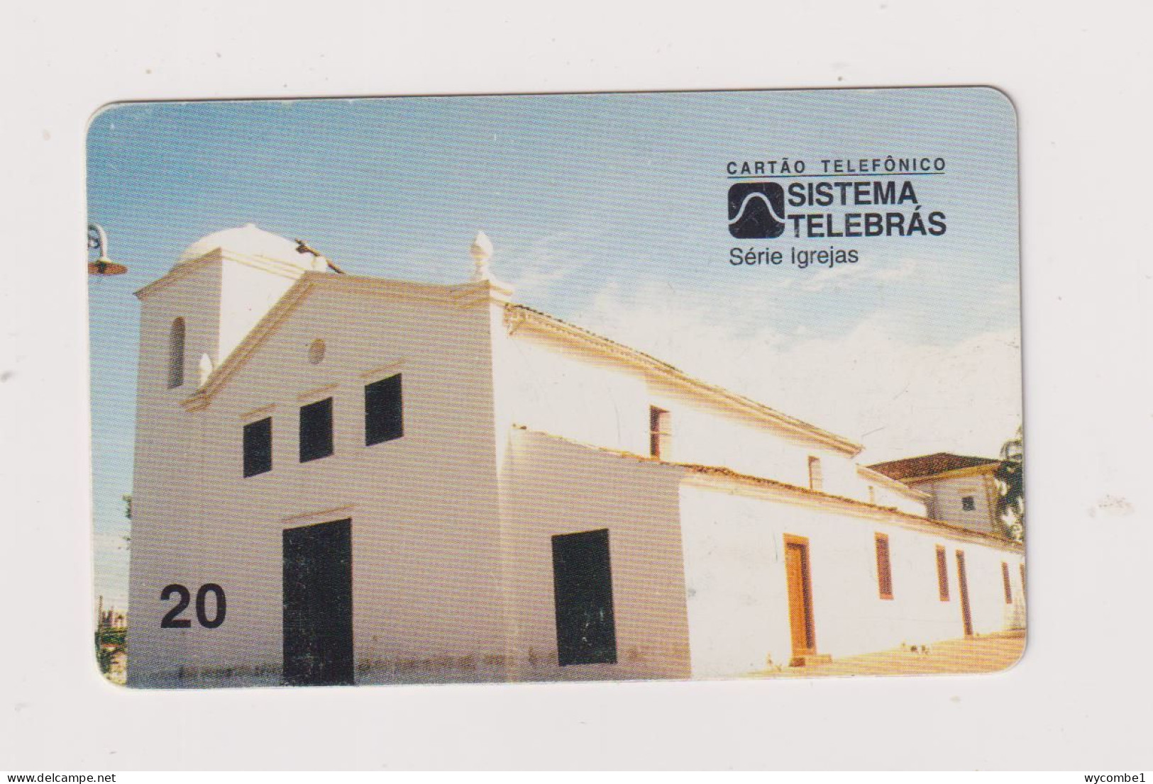 BRASIL - Church Of Our Lady Of Rosario Inductive Phonecard - Brasile