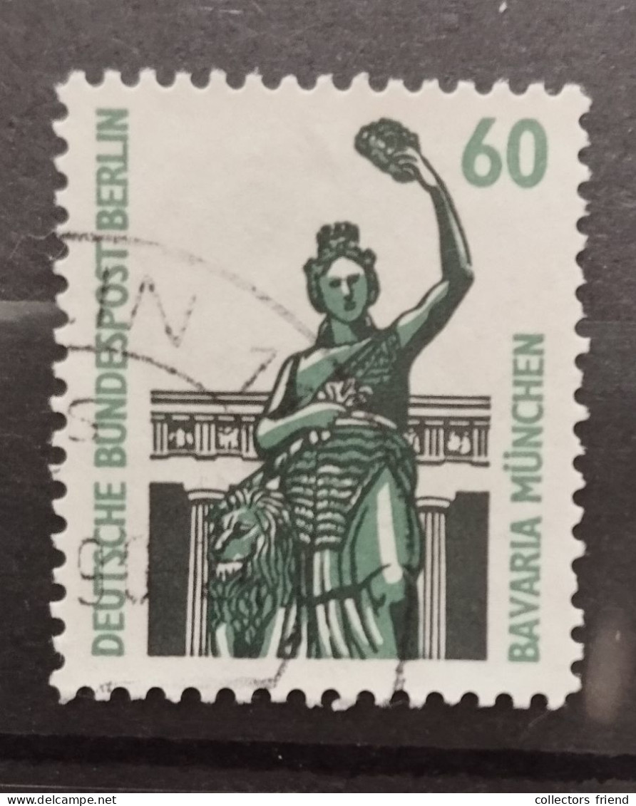 Berlin 795 R , O Echt Gelaufen - Rolstempels