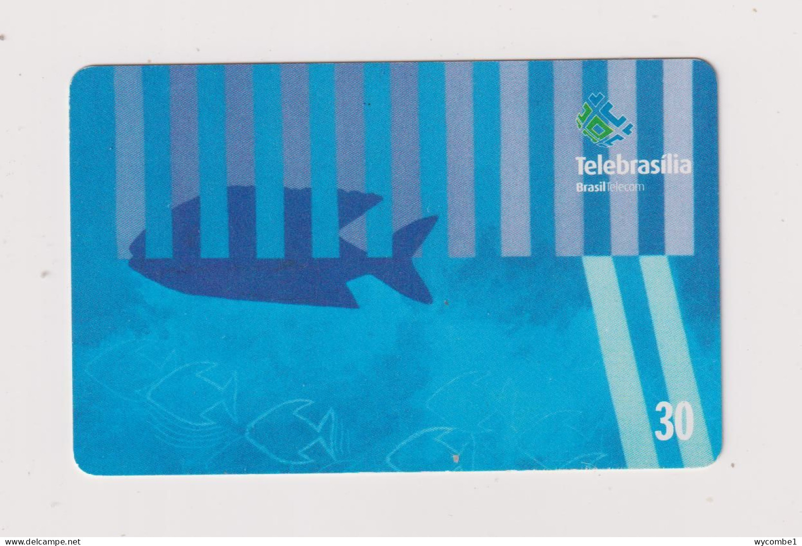 BRASIL - Fish Inductive Phonecard - Brésil