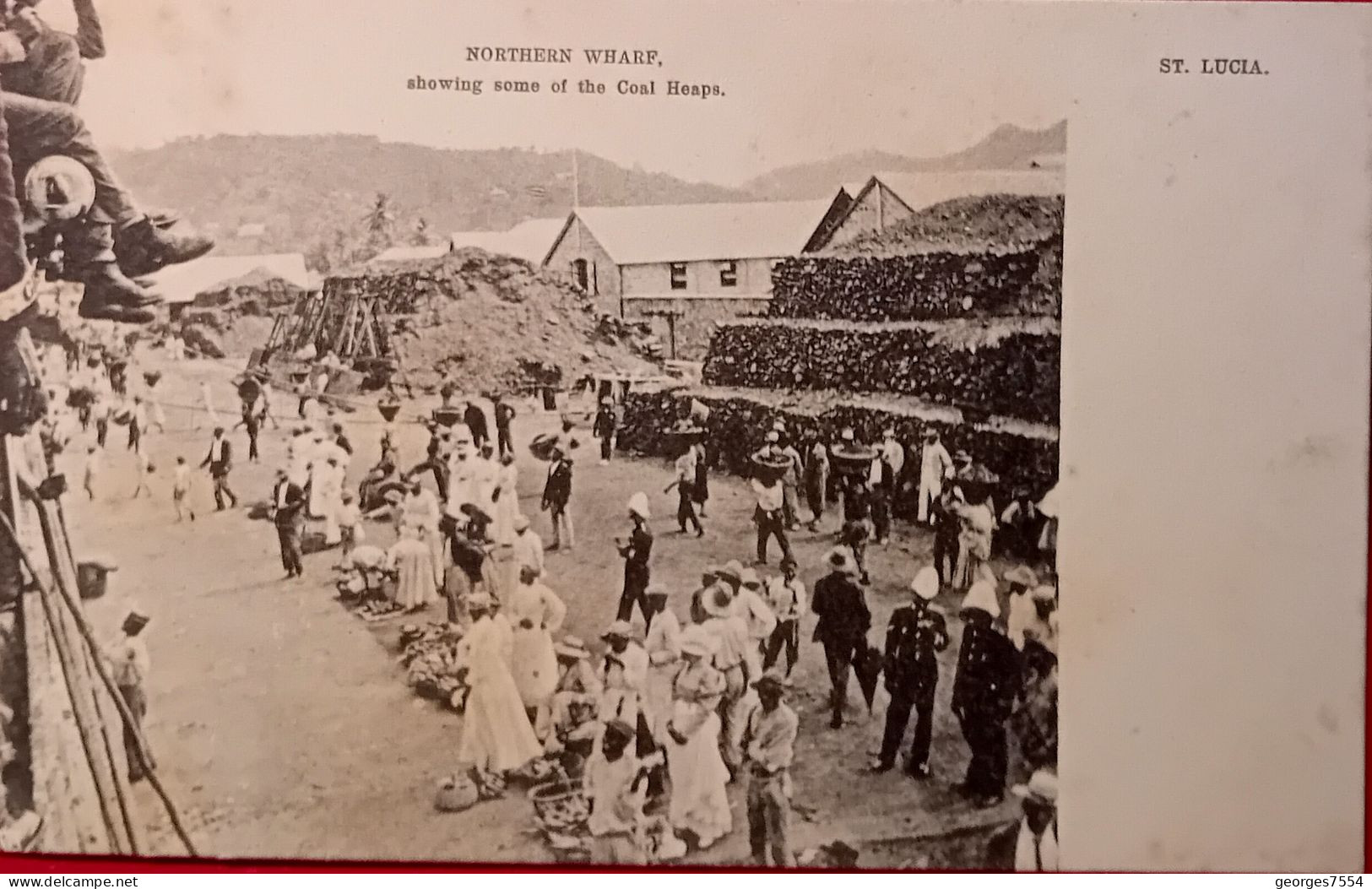 ANTILLES - St. LUCIA - NORTHERN WHARF - Santa Lucía