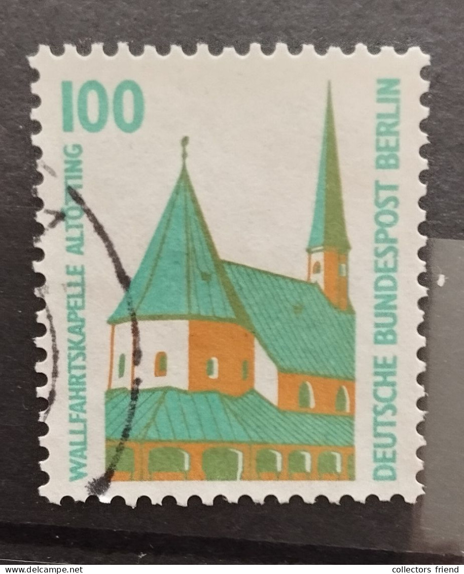 Berlin 834 R , O Echt Gelaufen - Roller Precancels