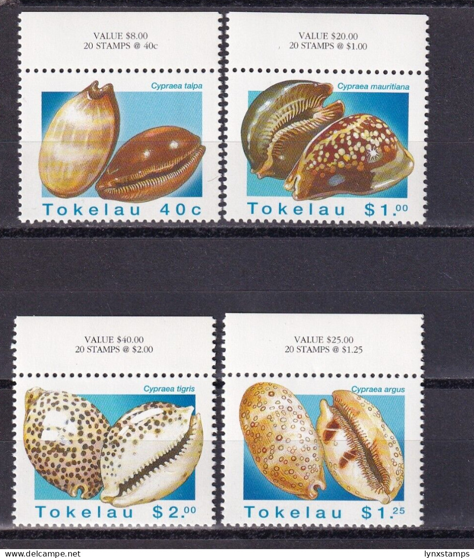 SA02 Tokelau 1996 Sea Shells Mint - Tokelau