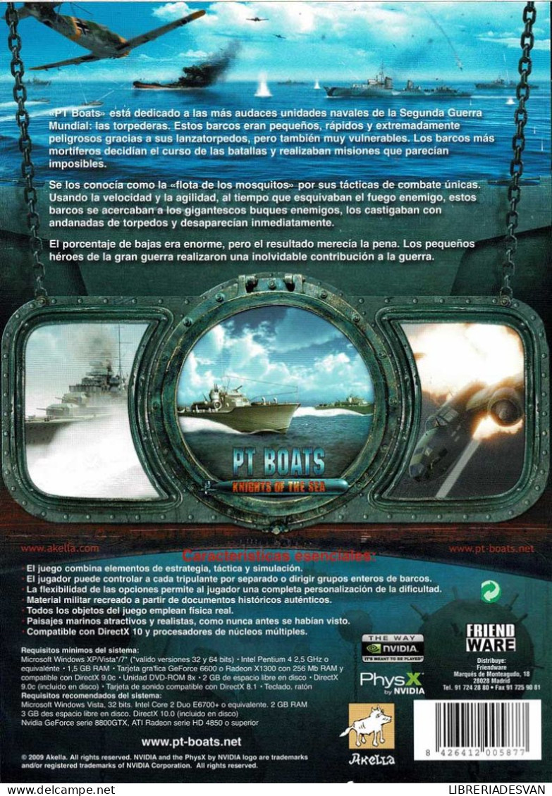 PT Boats. Knights Of The Sea. PC - Juegos PC