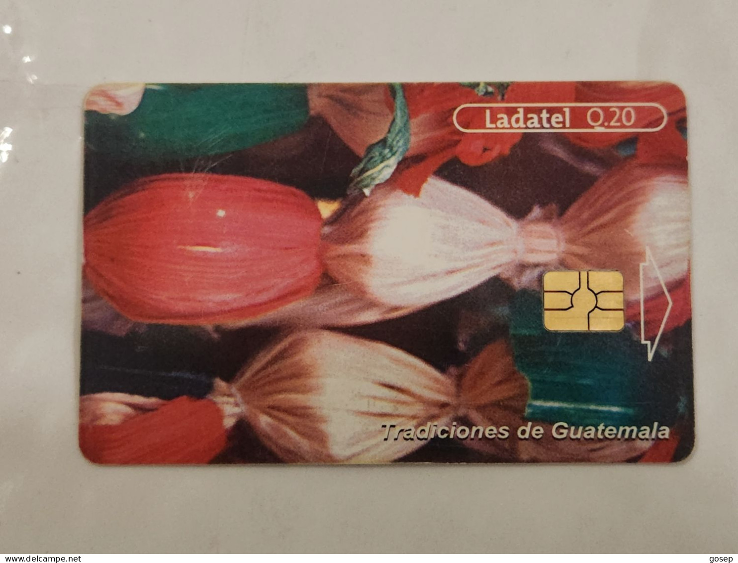 Guatemala-(GL-TLG-0081)-Rosary Of Tusa-(10)-(ladatel Q.20)-(0012535968)-used Card+1card Prepiad Free - Guatemala