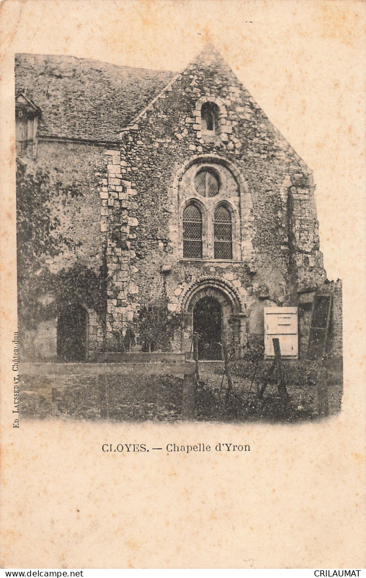 28-CLOYES-N°T5256-A/0385 - Cloyes-sur-le-Loir