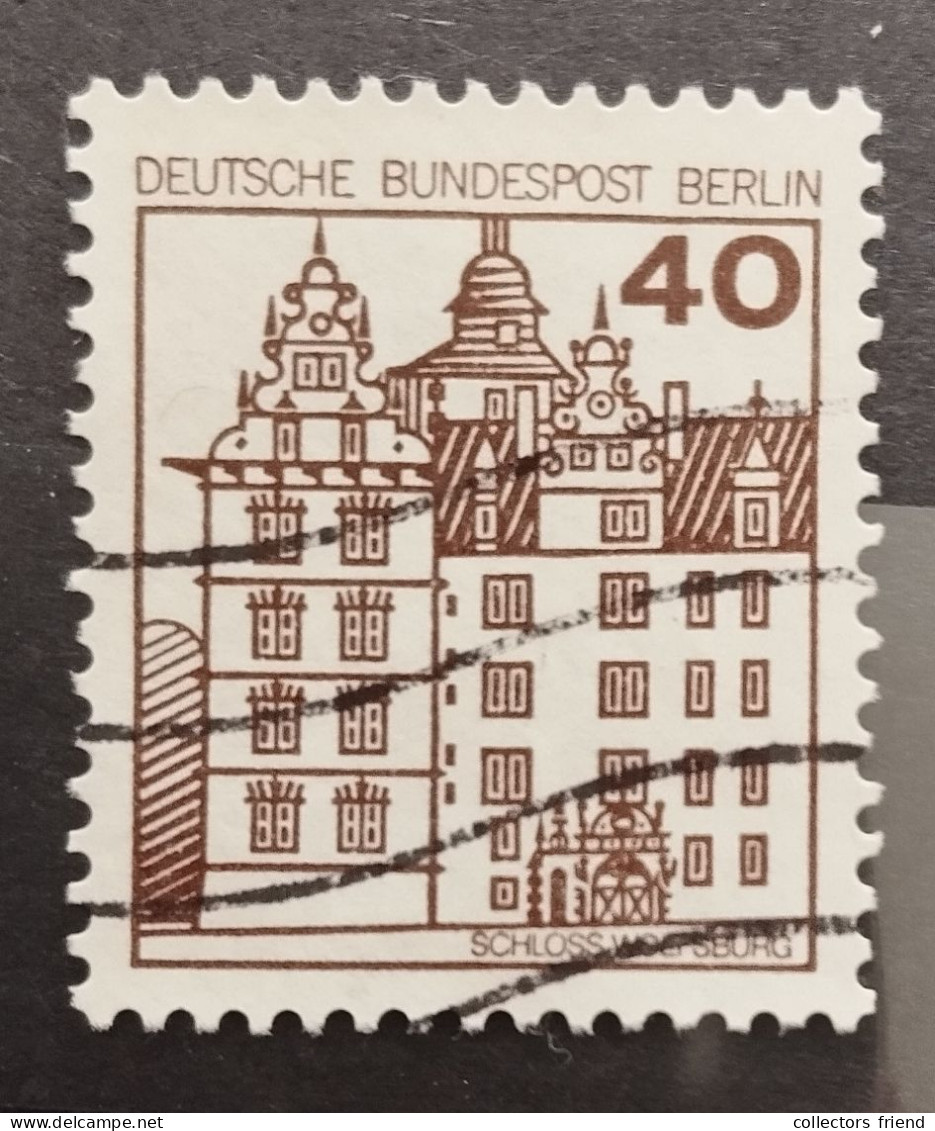 Berlin 614 R , O Echt Gelaufen - Roller Precancels