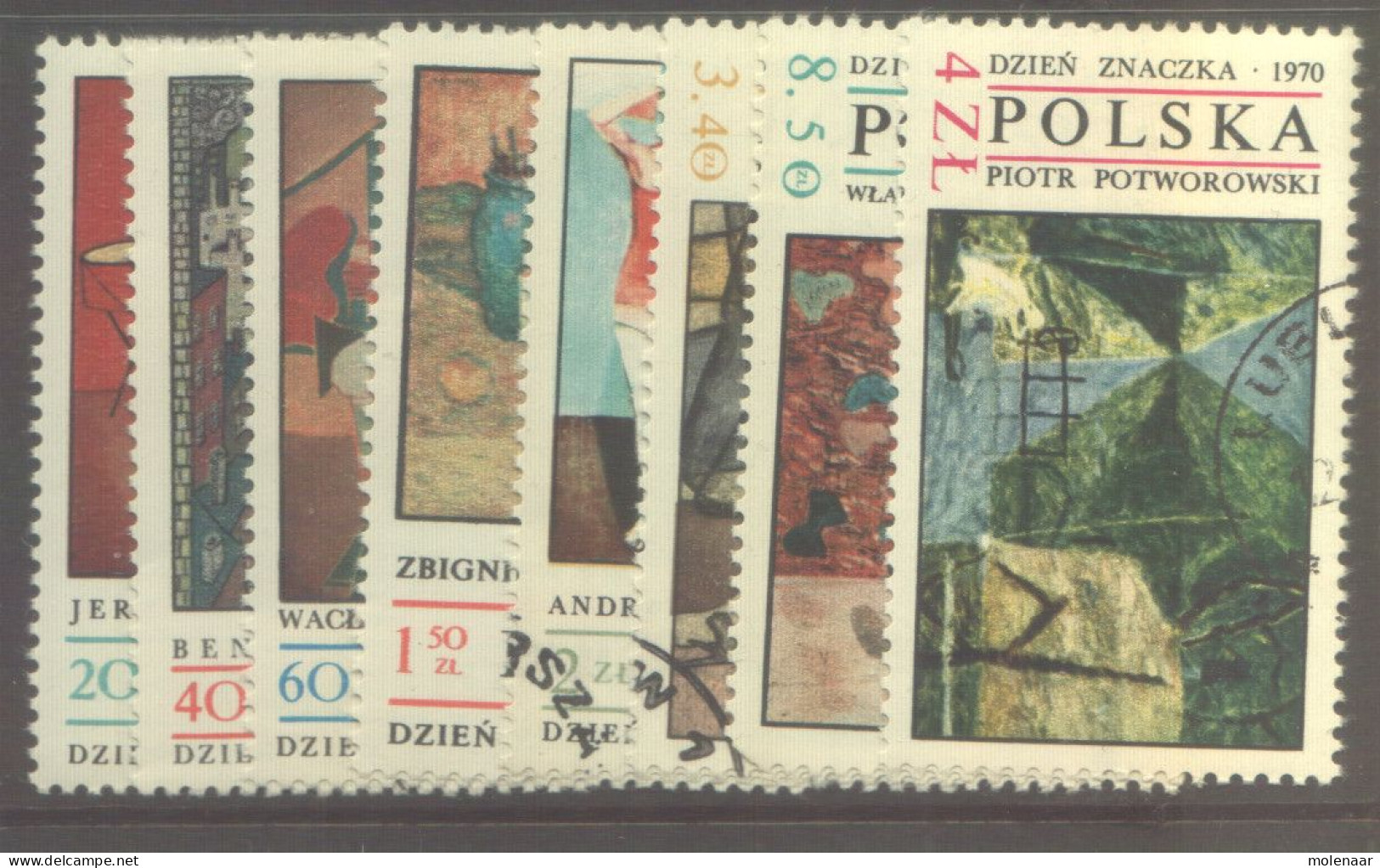 Postzegels > Europa > Polen > 1944-.... Republiek > 1961-70 > Gebruikt No.  2027-2034 (12051) - Oblitérés