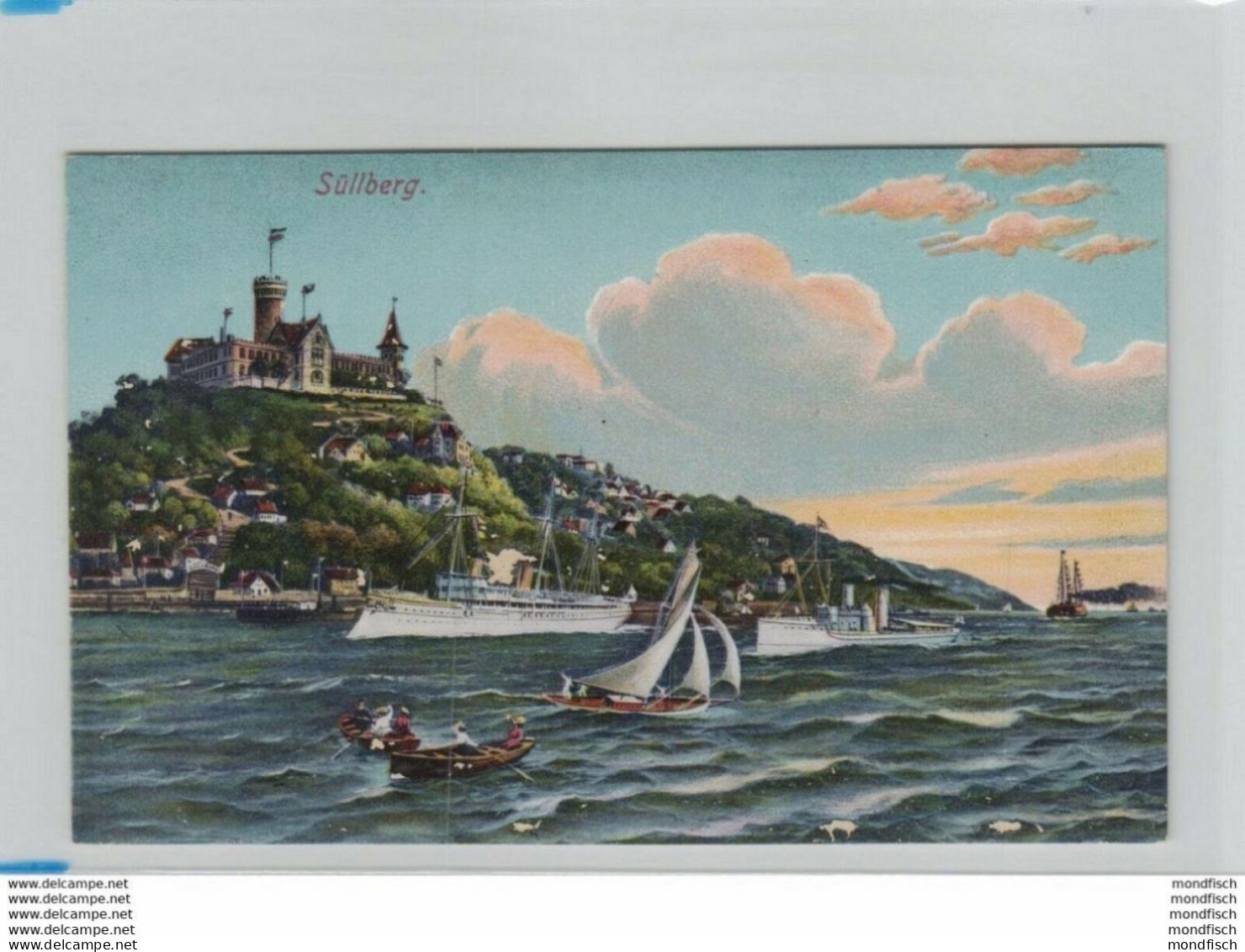 Hamburg - Blankenese - Süllberg - Schiff 1911 - Blankenese