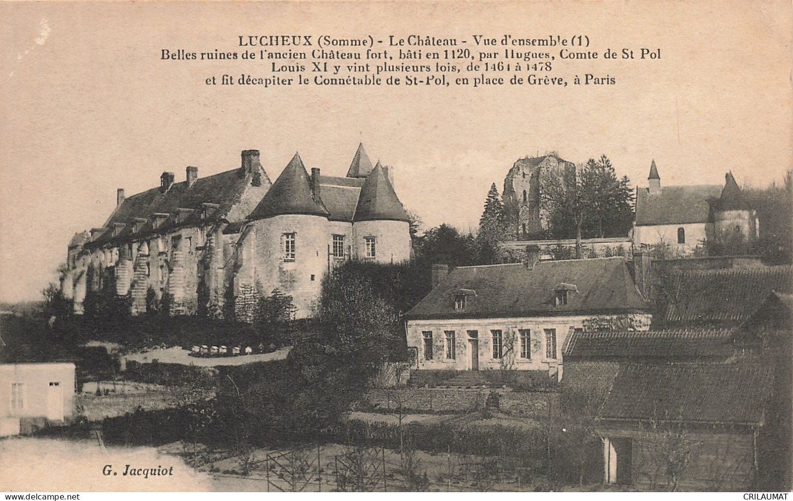 80-LUCHEUX-N°T5257-E/0181 - Lucheux