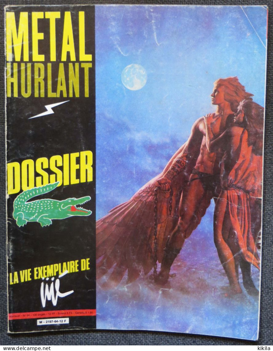 METAL HURLANT N°64 Juin 81 Jodorowsky, Moebius - Richard Corben - Marc Voline - Yves Chaland, Serge Clerc & Denis Sire * - Métal Hurlant