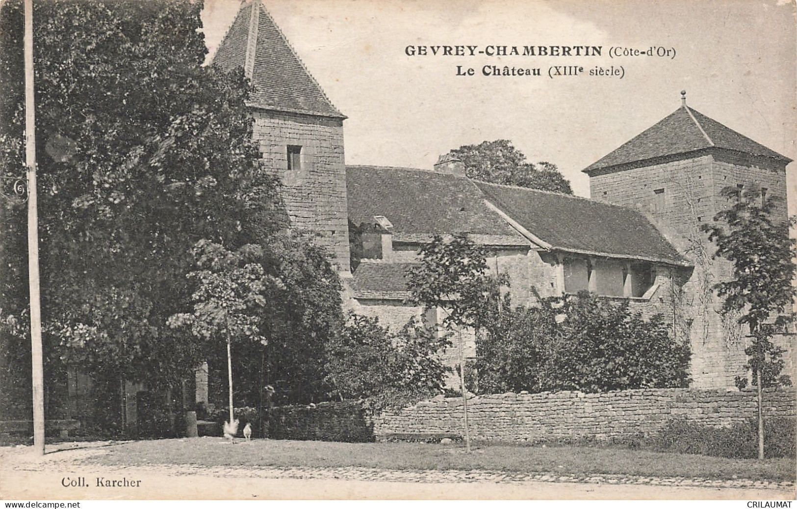 21-GEVREY CHAMBERTIN-N°T5257-H/0047 - Gevrey Chambertin