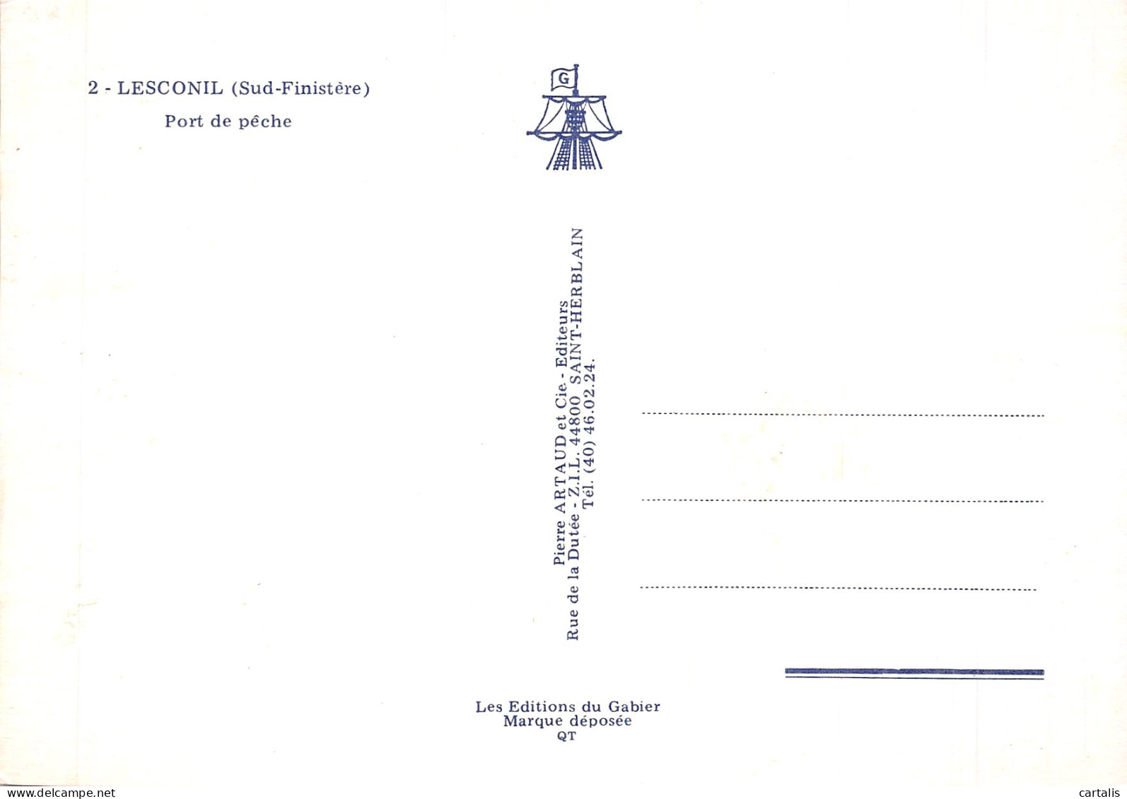 29-LESCONIL-N°C-4325-C/0133 - Lesconil