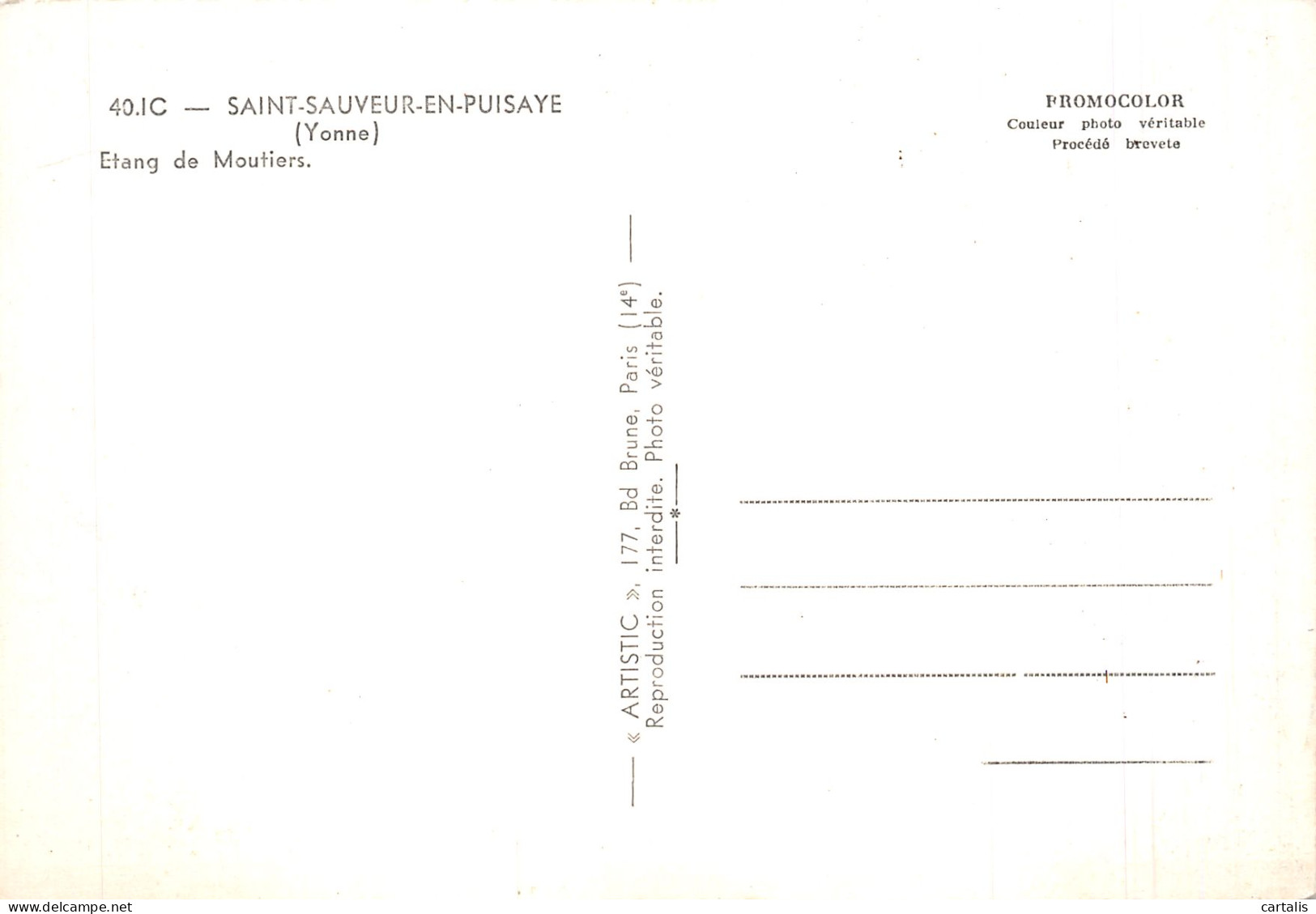 89-SAINT SAUVEUR EN PUISAYE-N°C-4325-A/0011 - Saint Sauveur En Puisaye