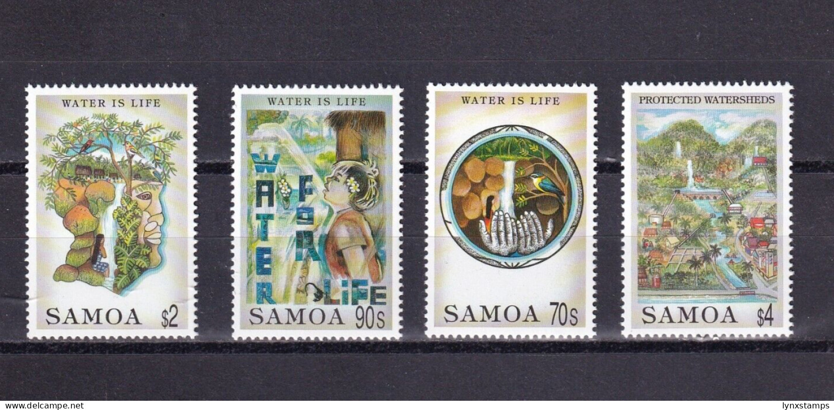 SA02 Samoa 1996 Water Resources Mint Stamps - Samoa
