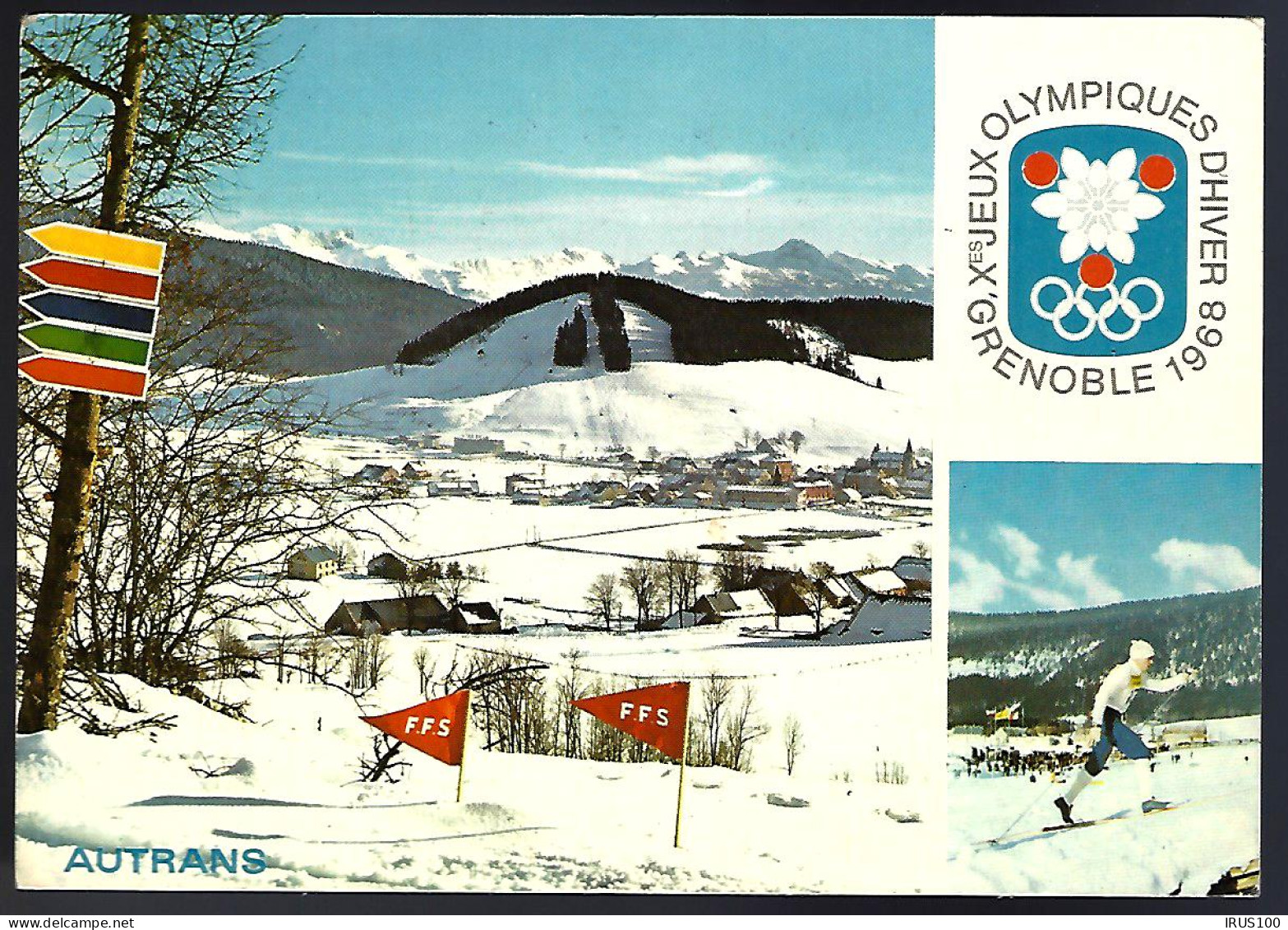 JEUX OLYMPIQUES D'HIVER GRENOBLE - 1968 -  - Hiver 1968: Grenoble