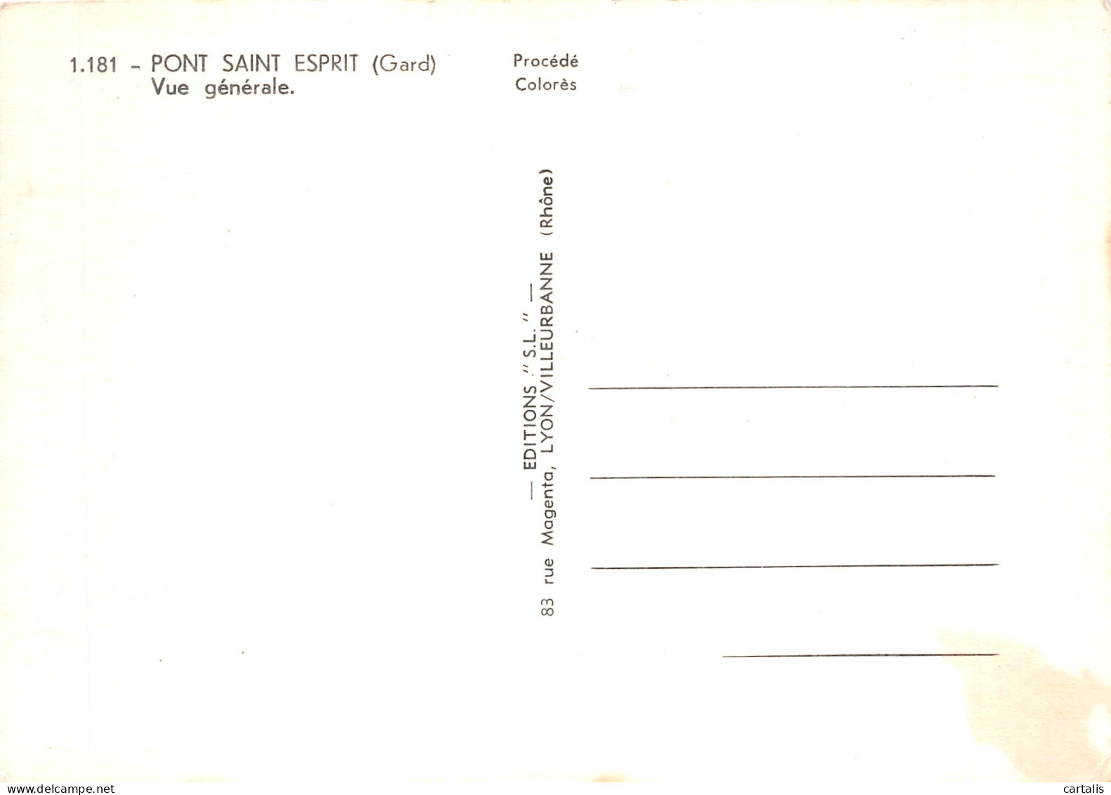 30-PONT SAINT ESPRIT-N°C-4328-A/0223 - Pont-Saint-Esprit