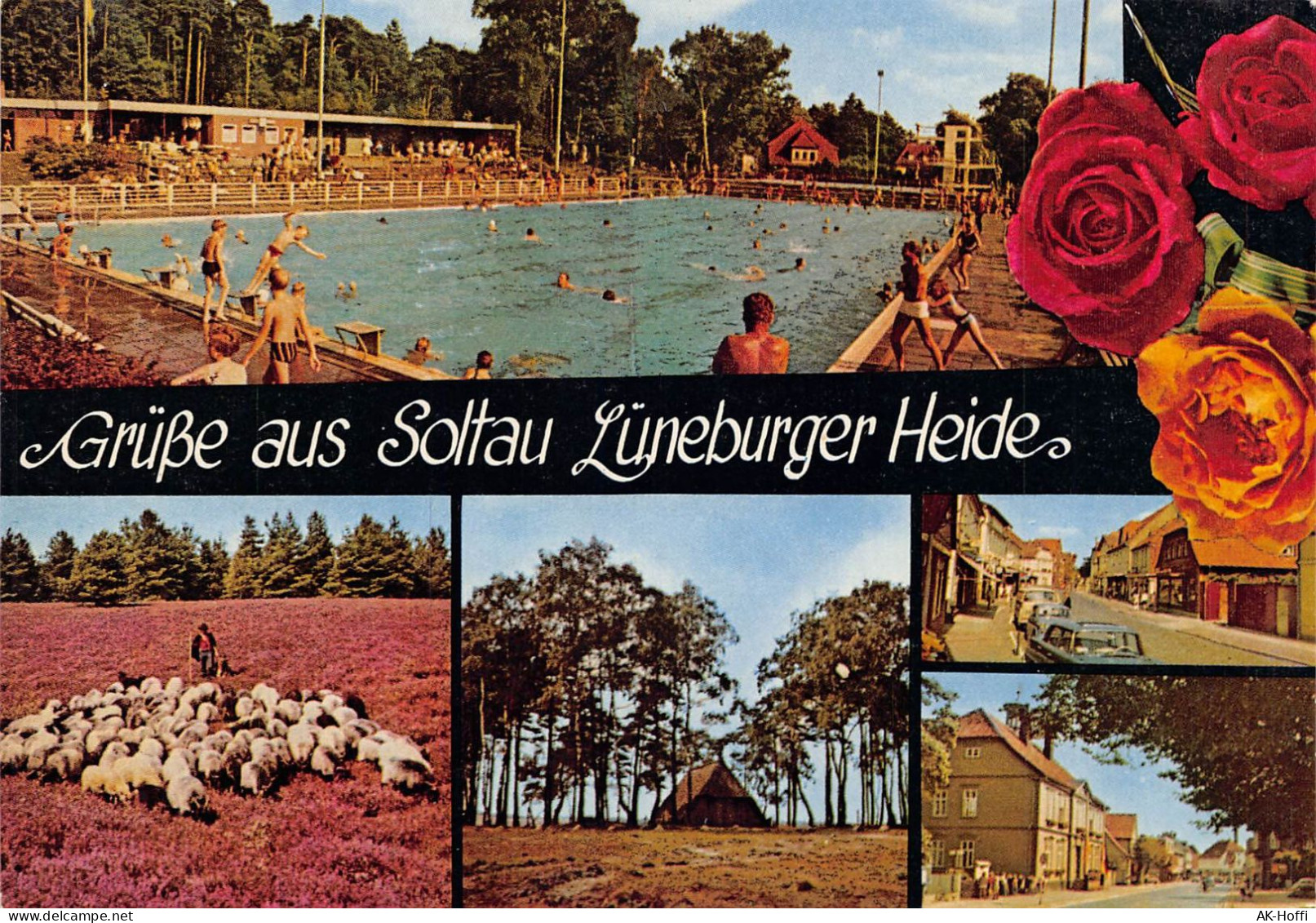 Soltau Lüneburger Heide - Mehrbildkarte - Soltau