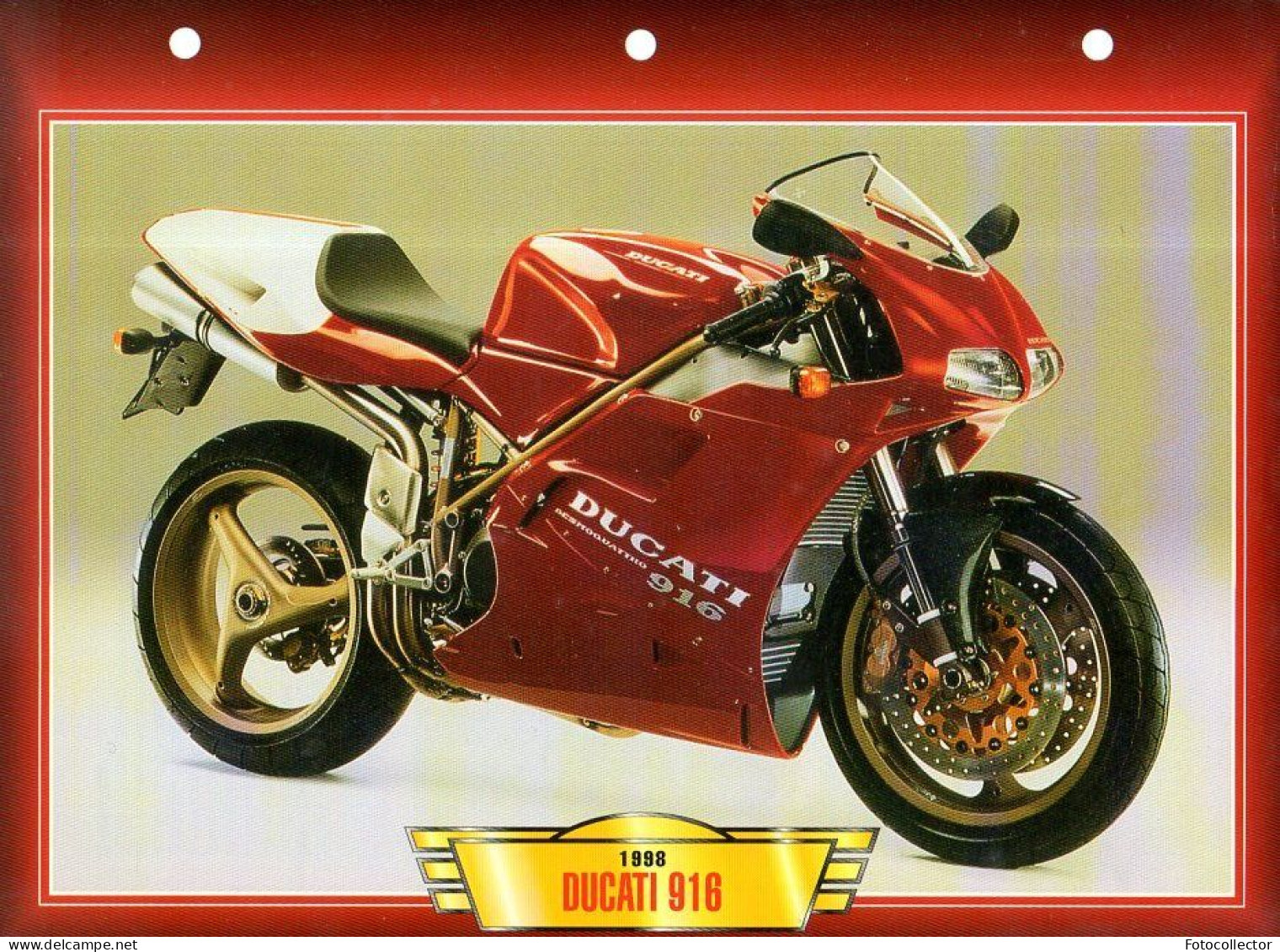 Moto : Ducati 916 - Motos