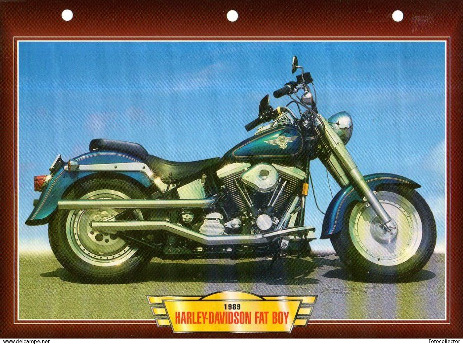 Moto : Harley Davidson Fat Boy - Motorräder