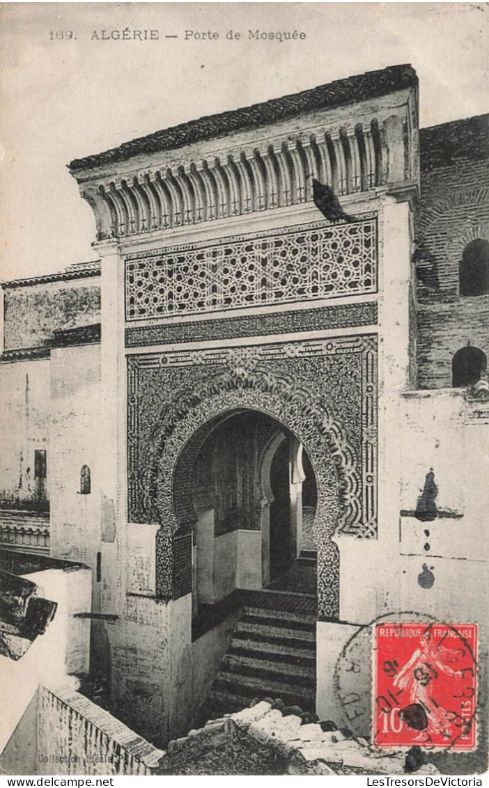 ALGÉRIE - Porte De Mosquée - Carte Postale Ancienne - Altri & Non Classificati