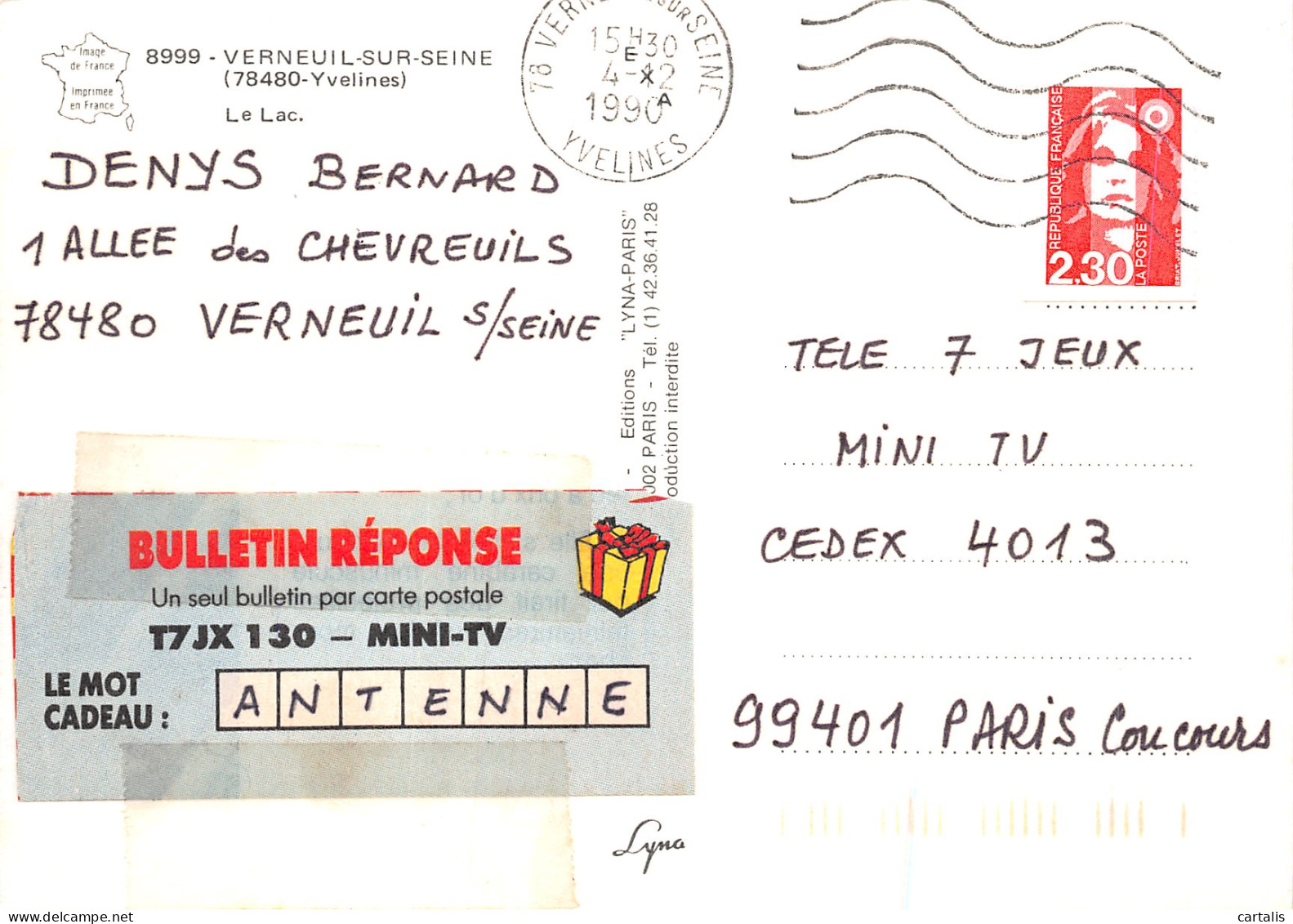 78-VERNEUIL SUR SEINE-N°C-4330-D/0203 - Verneuil Sur Seine