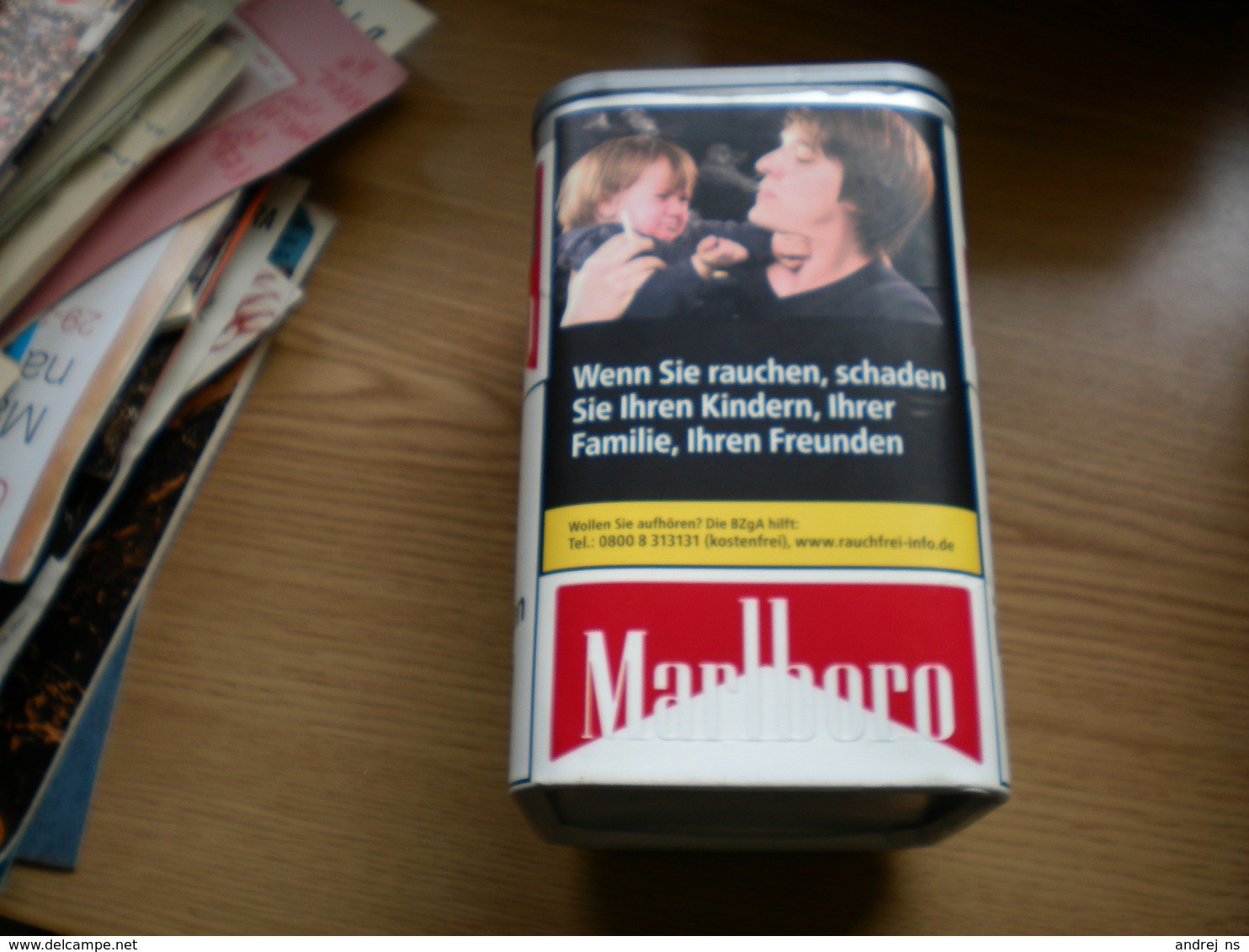 Marlboro Volume Tobacco XL Big Box - Schnupftabakdosen (leer)