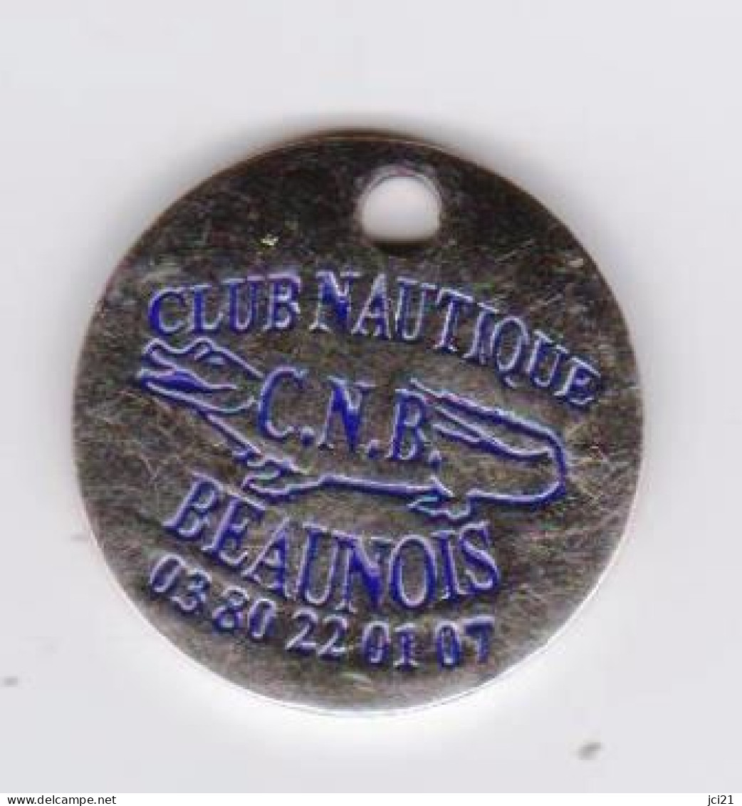 Jeton De Caddie " C.N.B. - Club Nautique Beaunois Croquodile  [E]_je127 - Einkaufswagen-Chips (EKW)