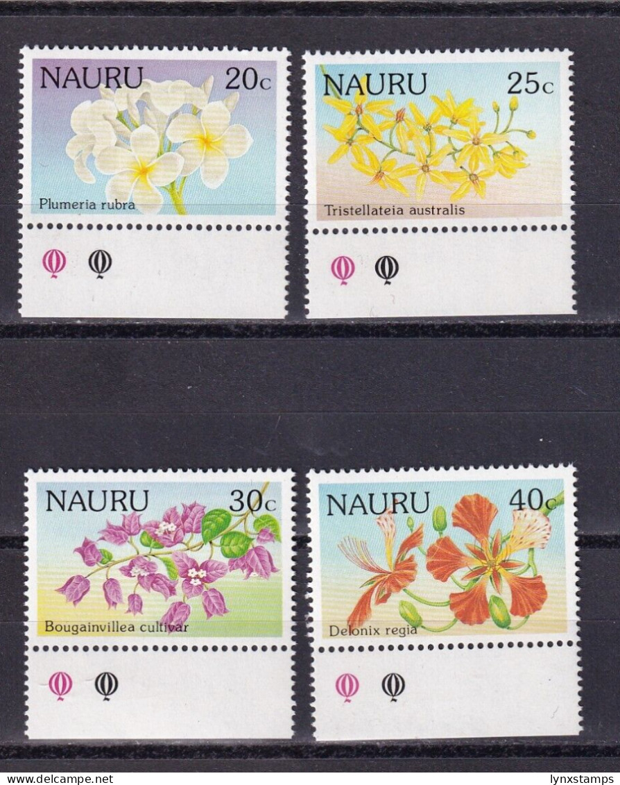 SA02 Nauru 1986 Flowers Mint Stamps - Nauru