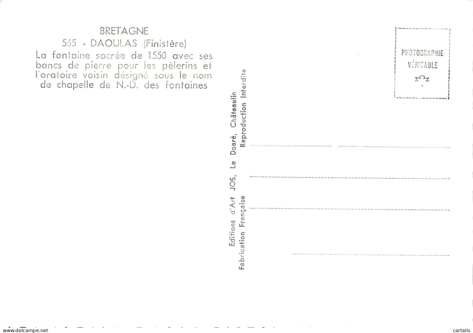 29-DAOULAS-N°C-4334-A/0371 - Daoulas