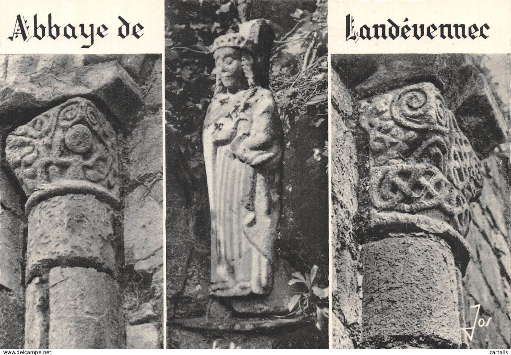 29-LANDEVENNEC ABBAYE-N°C-4334-D/0267 - Landévennec