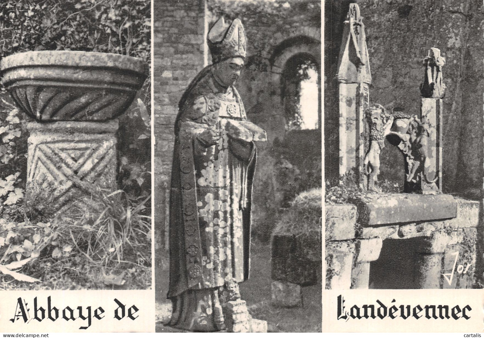 29-LANDEVENNEC ABBAYE-N°C-4334-D/0269 - Landévennec