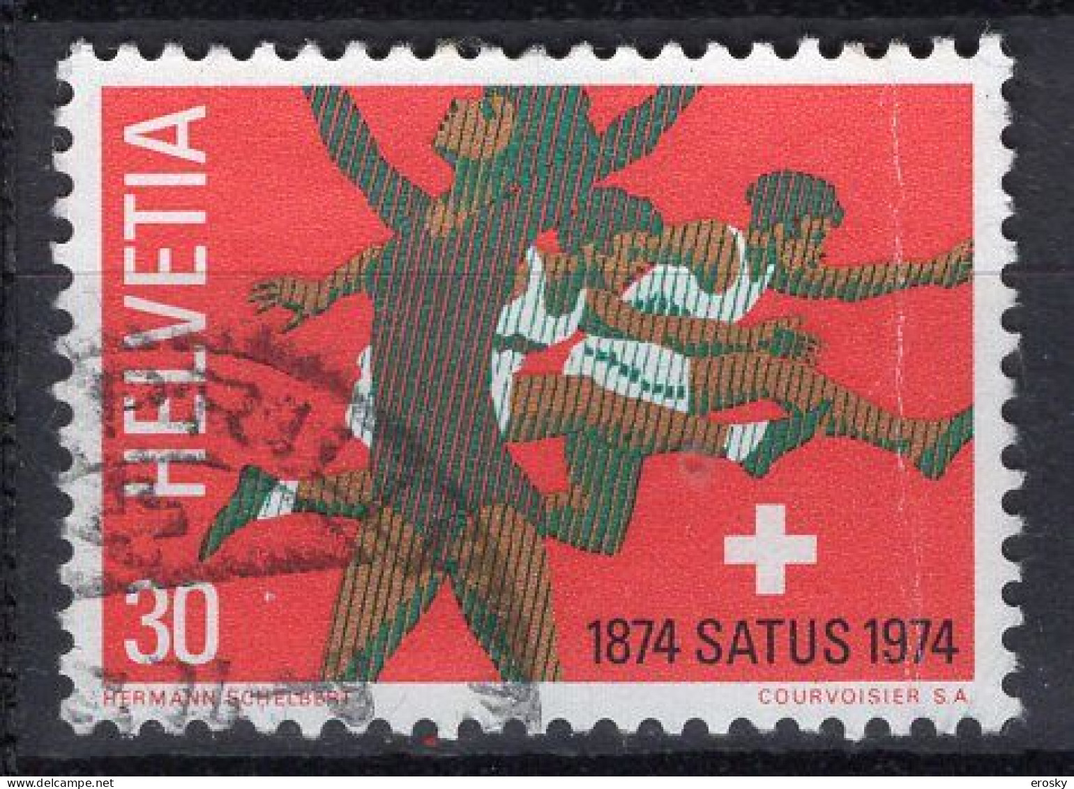 T2285 - SUISSE SWITZERLAND Yv N°948 - Usati