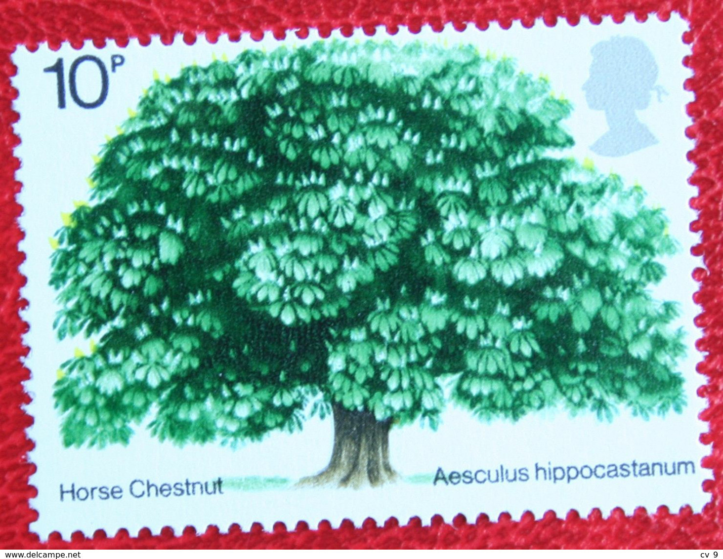 British Trees HORSE CHESTNUT TREE (Mi 645) 1974 POSTFRIS MNH ** ENGLAND GRANDE-BRETAGNE GB GREAT BRITAIN - Unused Stamps