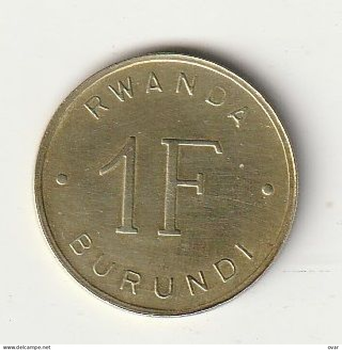 1 FRANC 1961 RWANDA -BURUNDI /5446// - Rwanda