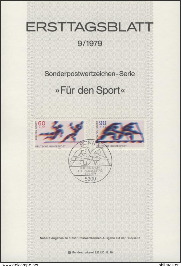 ETB 09/1979 Sporthilfe: Handball Und Zweier-Canadier - 1974-1980