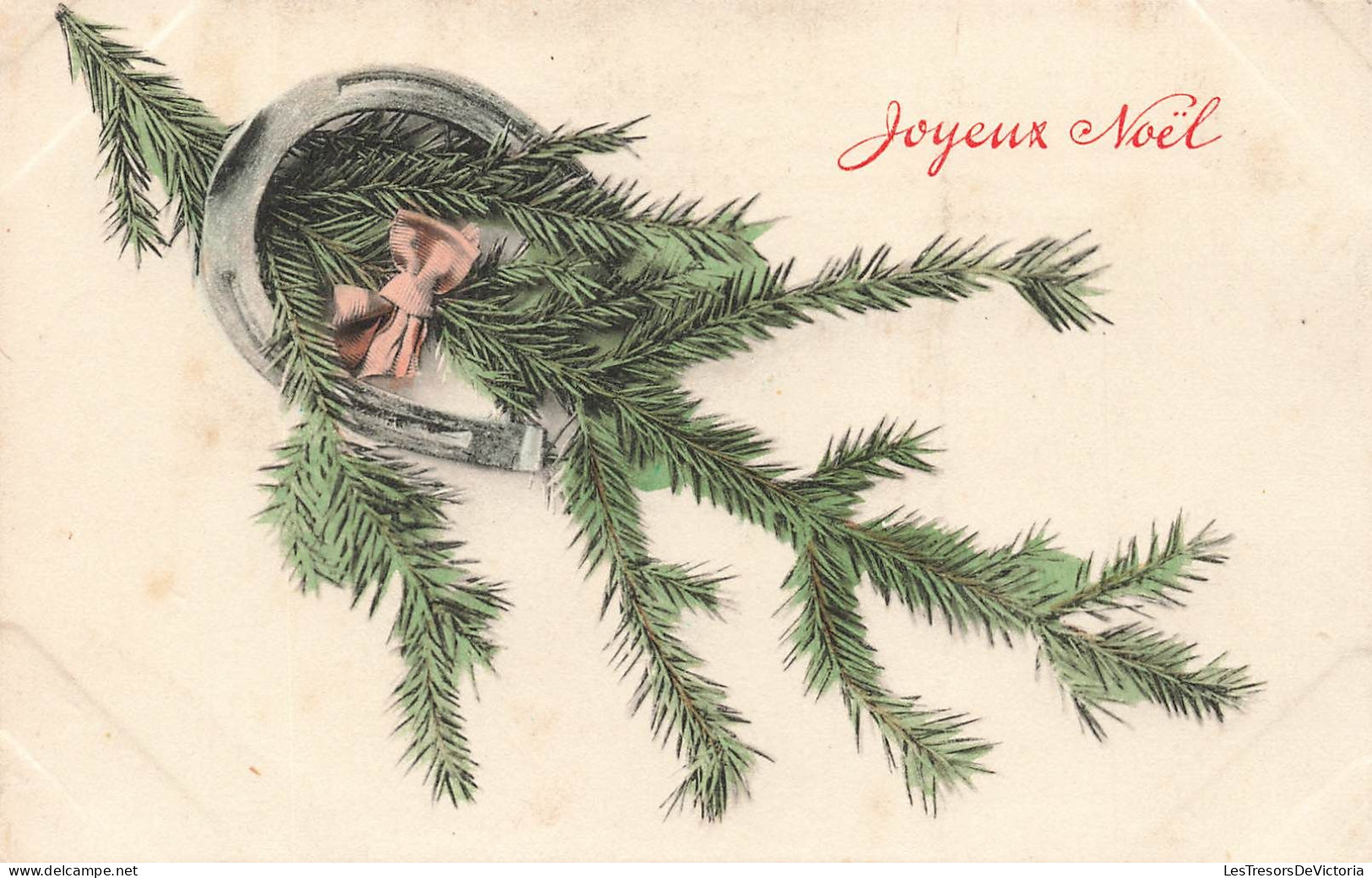 FÊTES - VŒUX - Joyeux Noël - Fer à Cheval - Carte Postale Ancienne - Other & Unclassified