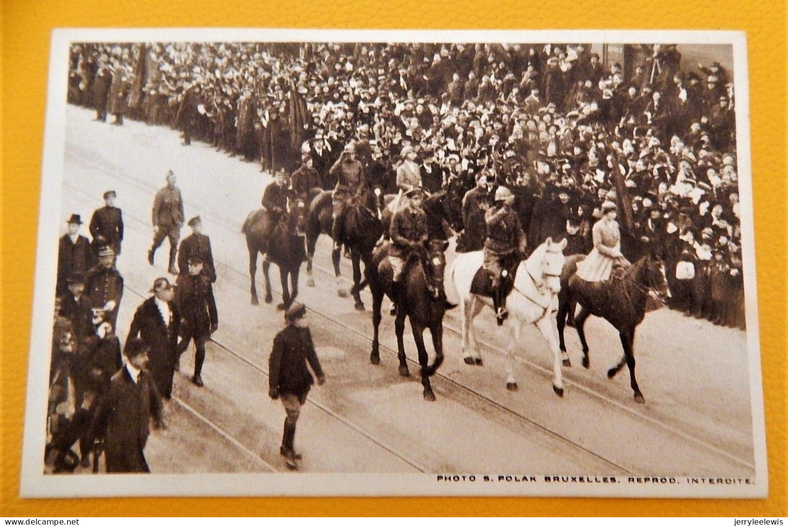 BRUXELLES - CARNET DE 10 CARTES - Rentrée Triomphale Du Roi Albert Et Des Armées Alliées Le 22/11/1918 - Fiestas, Celebraciones