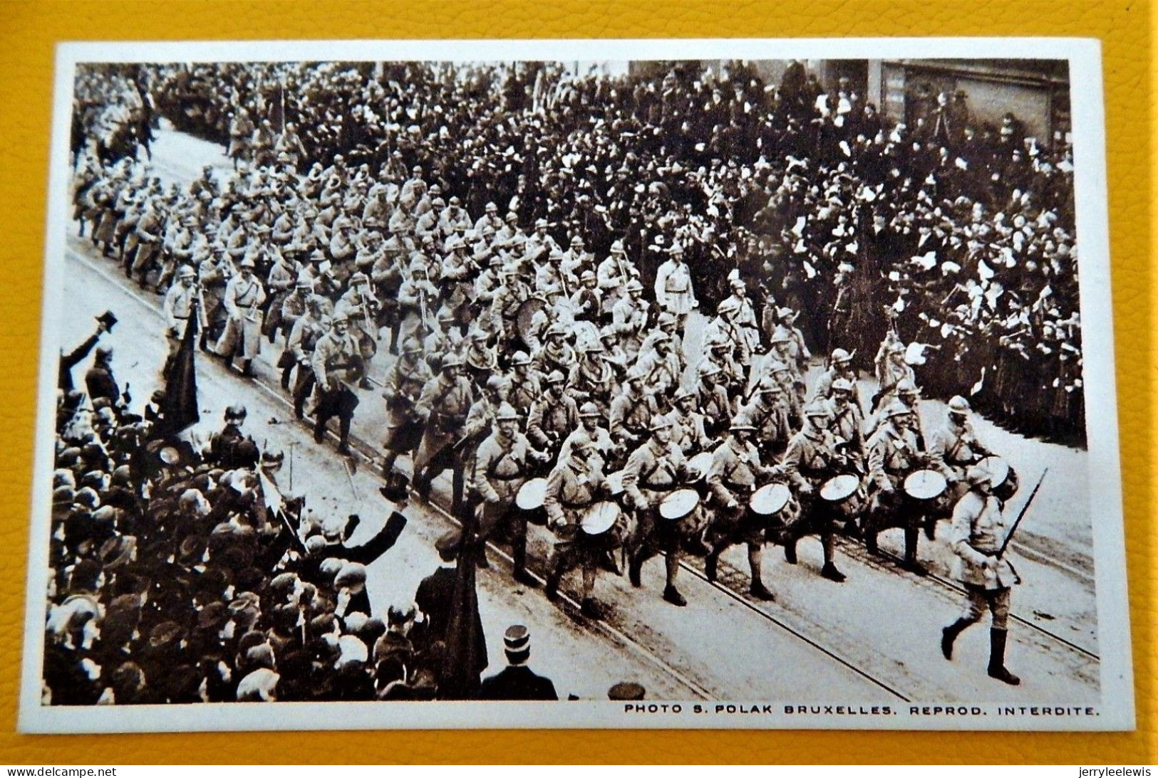 BRUXELLES - CARNET DE 10 CARTES - Rentrée Triomphale Du Roi Albert Et Des Armées Alliées Le 22/11/1918 - Feesten En Evenementen