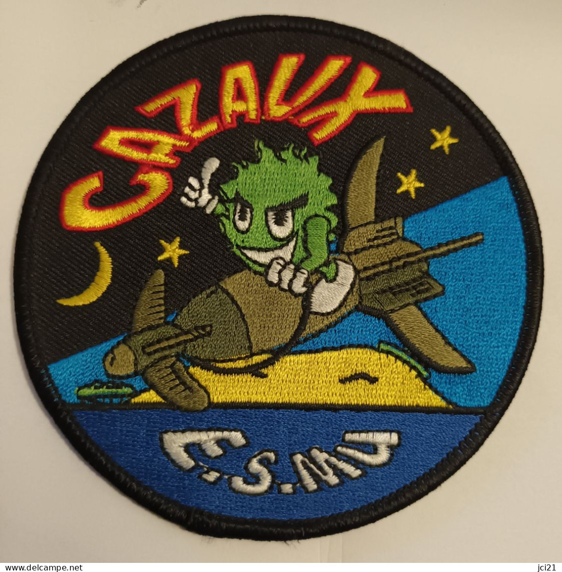 Patch Ecusson " E.S.Mu - CAZAUX " Armée De L'Air Technicien Maintenance Armement (2804)_m395 - Escudos En Tela