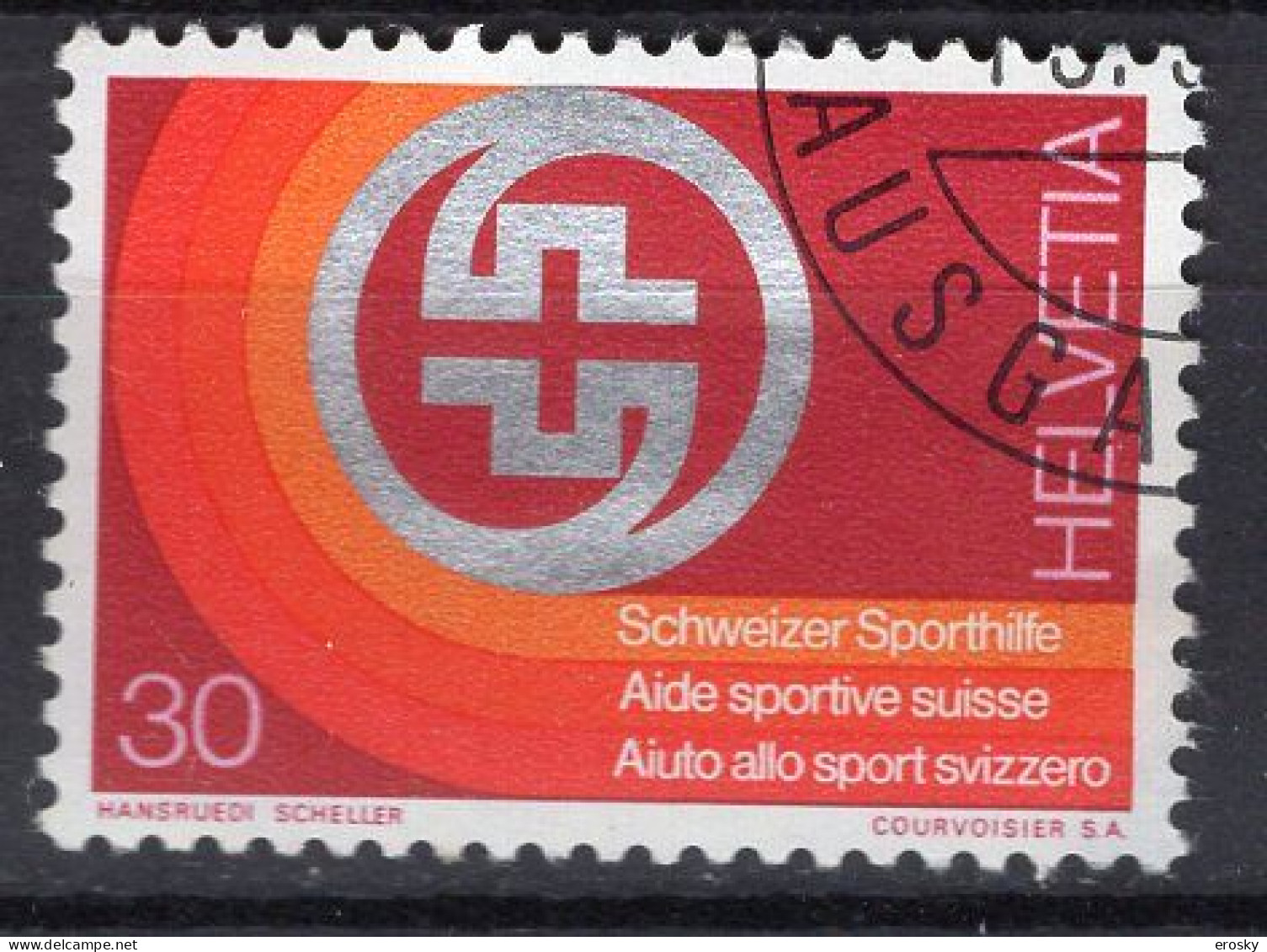T2293 - SUISSE SWITZERLAND Yv N°966 - Usati