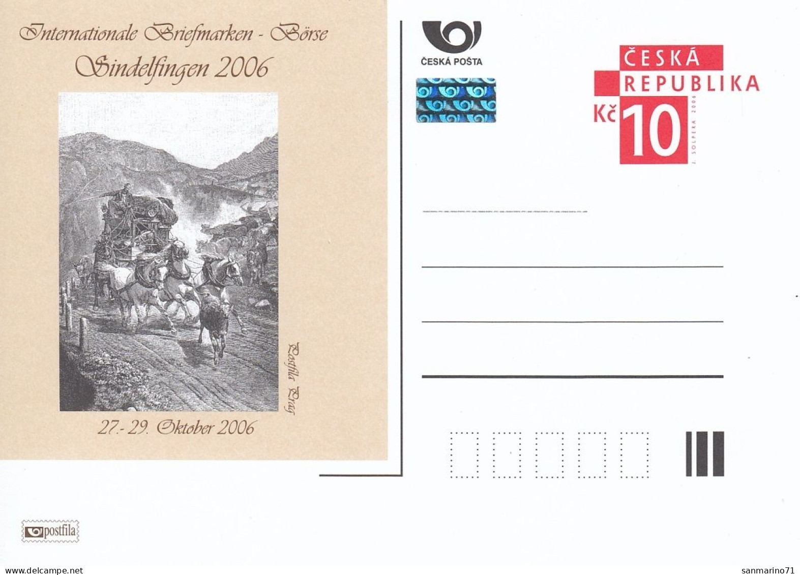 CZECH REPUBLIC Postal Stationery 18 - Sin Clasificación