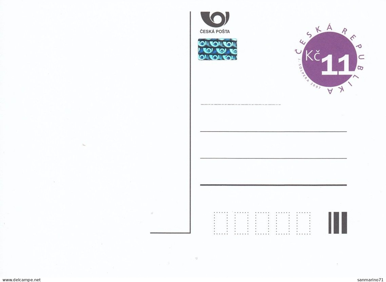 CZECH REPUBLIC Postal Stationery 19 - Sin Clasificación