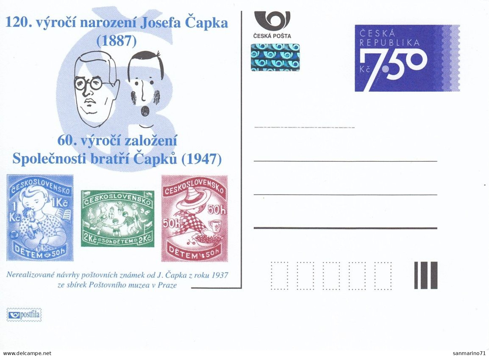 CZECH REPUBLIC Postal Stationery 20 - Zonder Classificatie