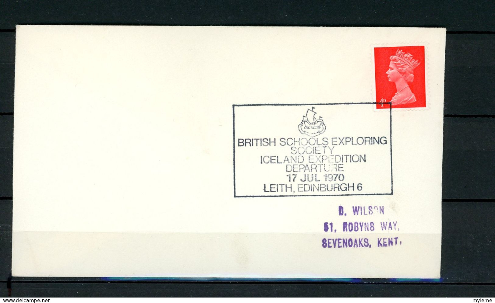 Z26-9 France FDC 1er Jour British Scholl Exploring Iceland Explorations  A Saisir !!! - Events & Commemorations