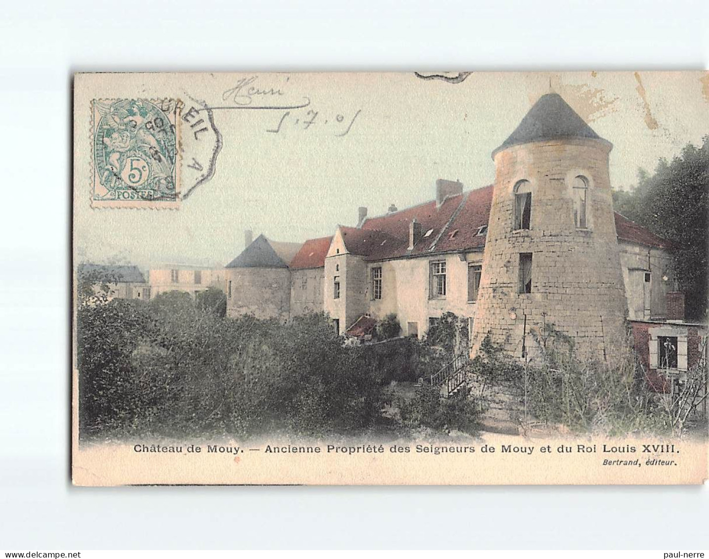 MOUY : Le Château - état - Mouy