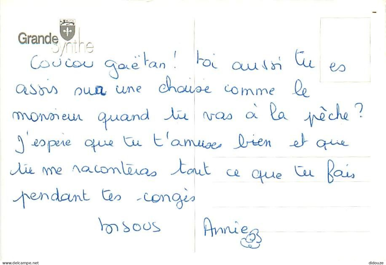 59 - Grande Synthe - Pêche à La Ligne - CPM - Voir Scans Recto-Verso - Grande Synthe