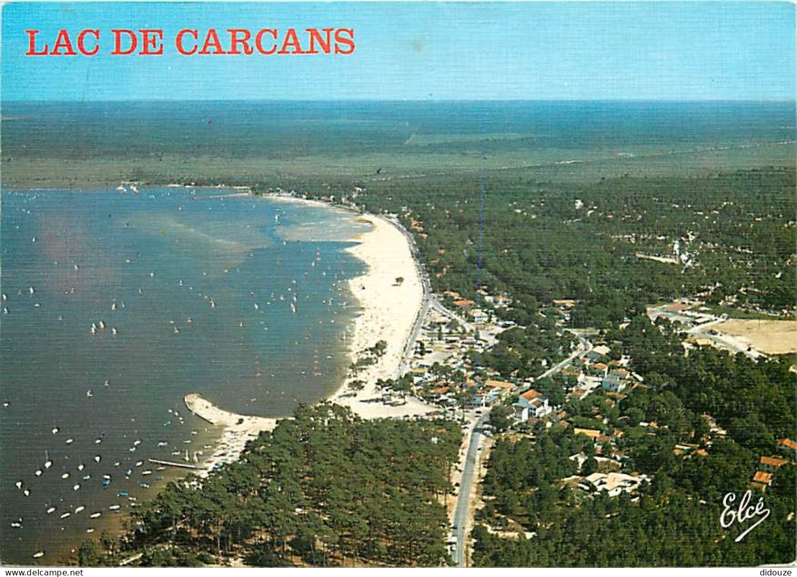 33 - Carcans - Maubuisson - Lac D'Hourtin - La Base De Bombannes - Vue Aérienne - CPM - Voir Scans Recto-Verso - Carcans